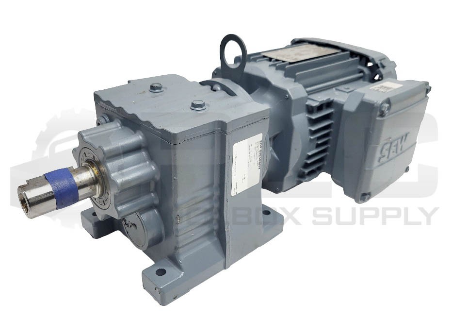 NEW SEW EURODRIVE R27 DRN80MK4/RI GEAR MOTOR 3/4HP 1745RPM RATIO: 15.63