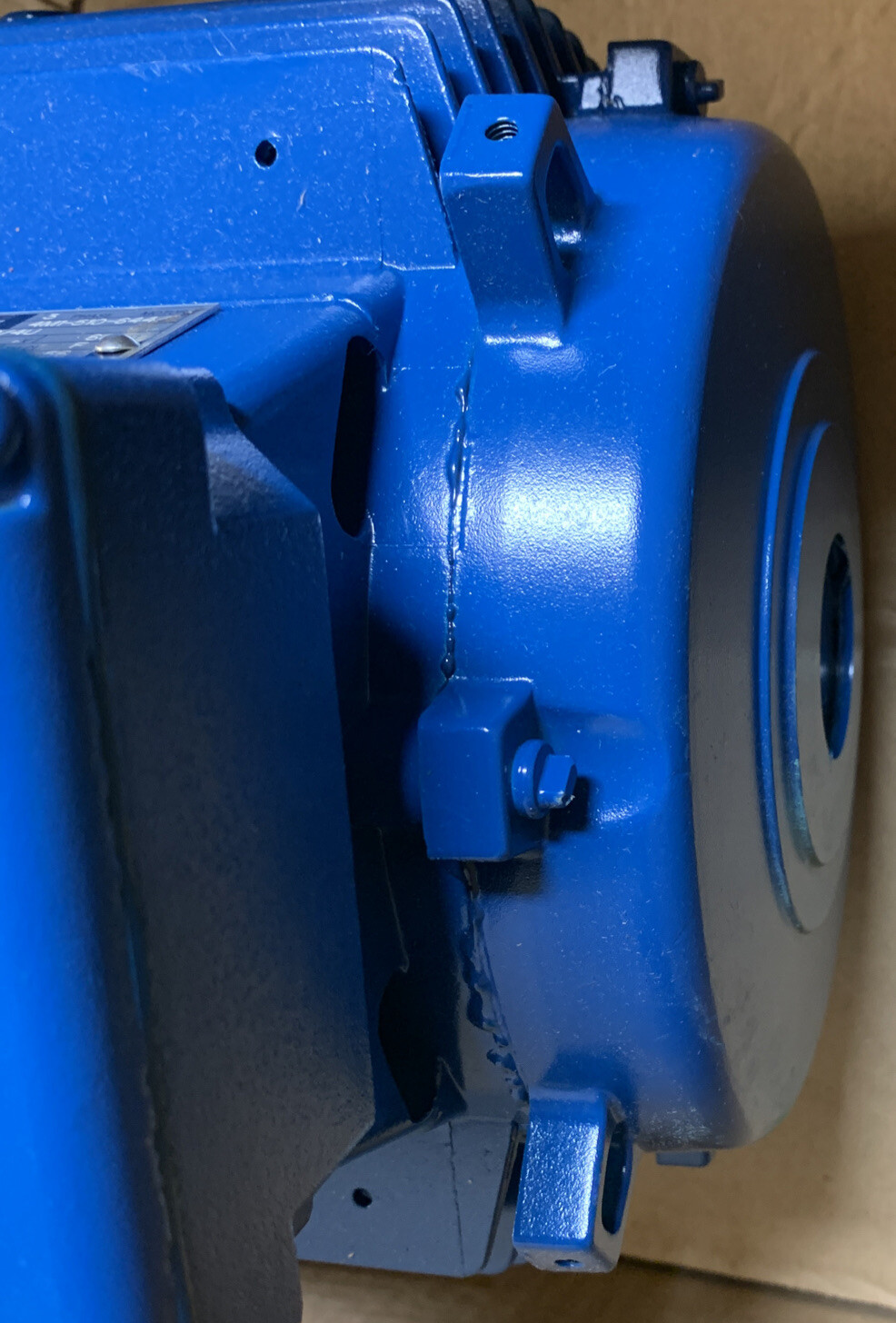 Siemens Flender 440/480V Gear Motor Z68-A112M8/ 4U, 1.2/5.1 HP, 850/1730 RPM