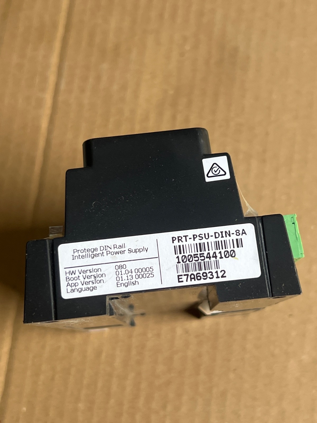 ICT PRT-PSU-DIN-8A Protege DIN Rail 8A Intelligent Power Supply Ver:080