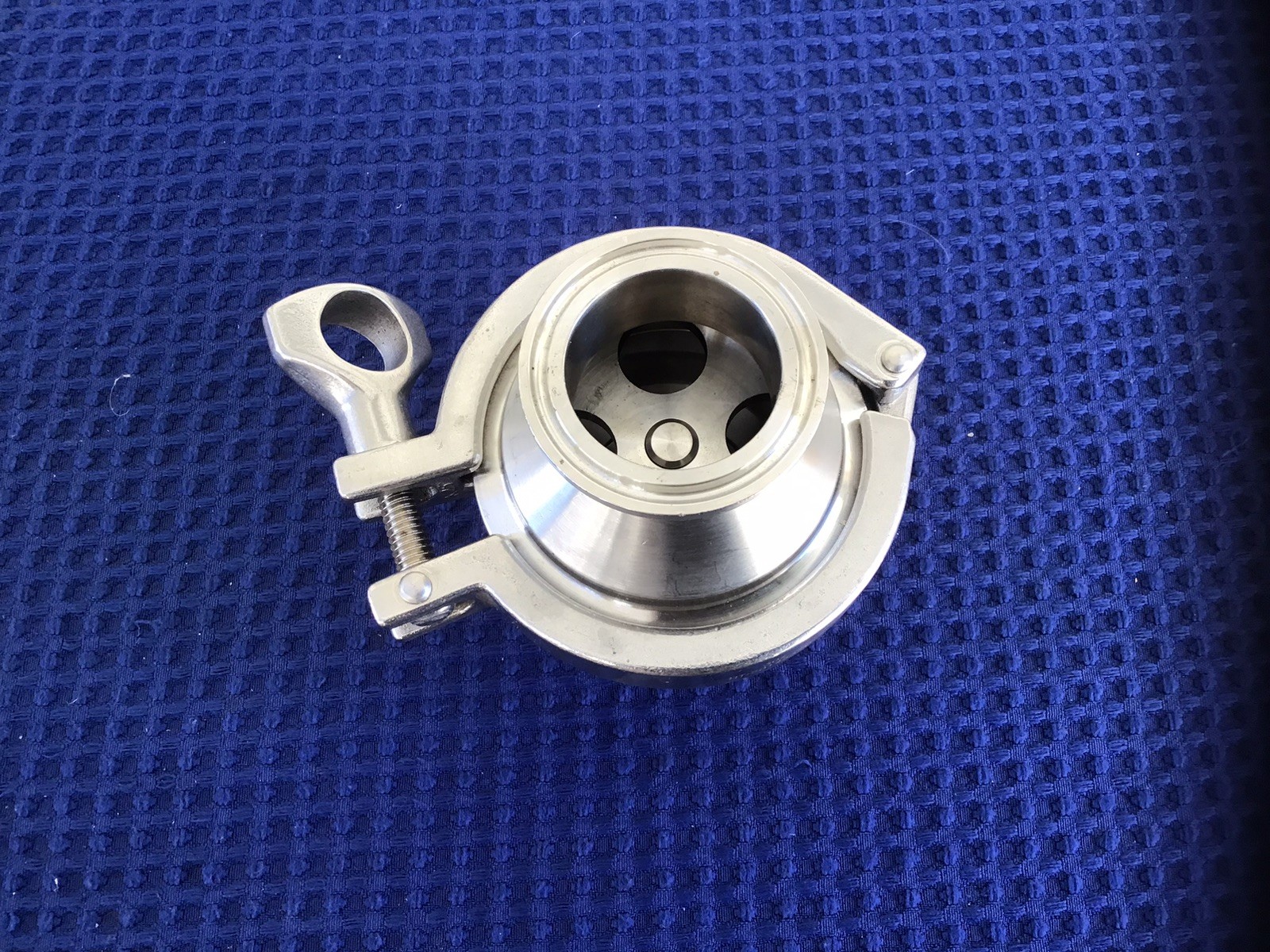 Glacier Tanks G45-MP-G150 1.5 Inch Tri Clamp Check Valve SS104 Stainless
