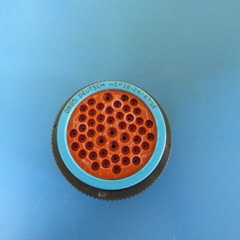 DEUTSCH HDP26-24-47SE Qty of 1 per Lot CONNECTOR, 47 Position Circular Connecto