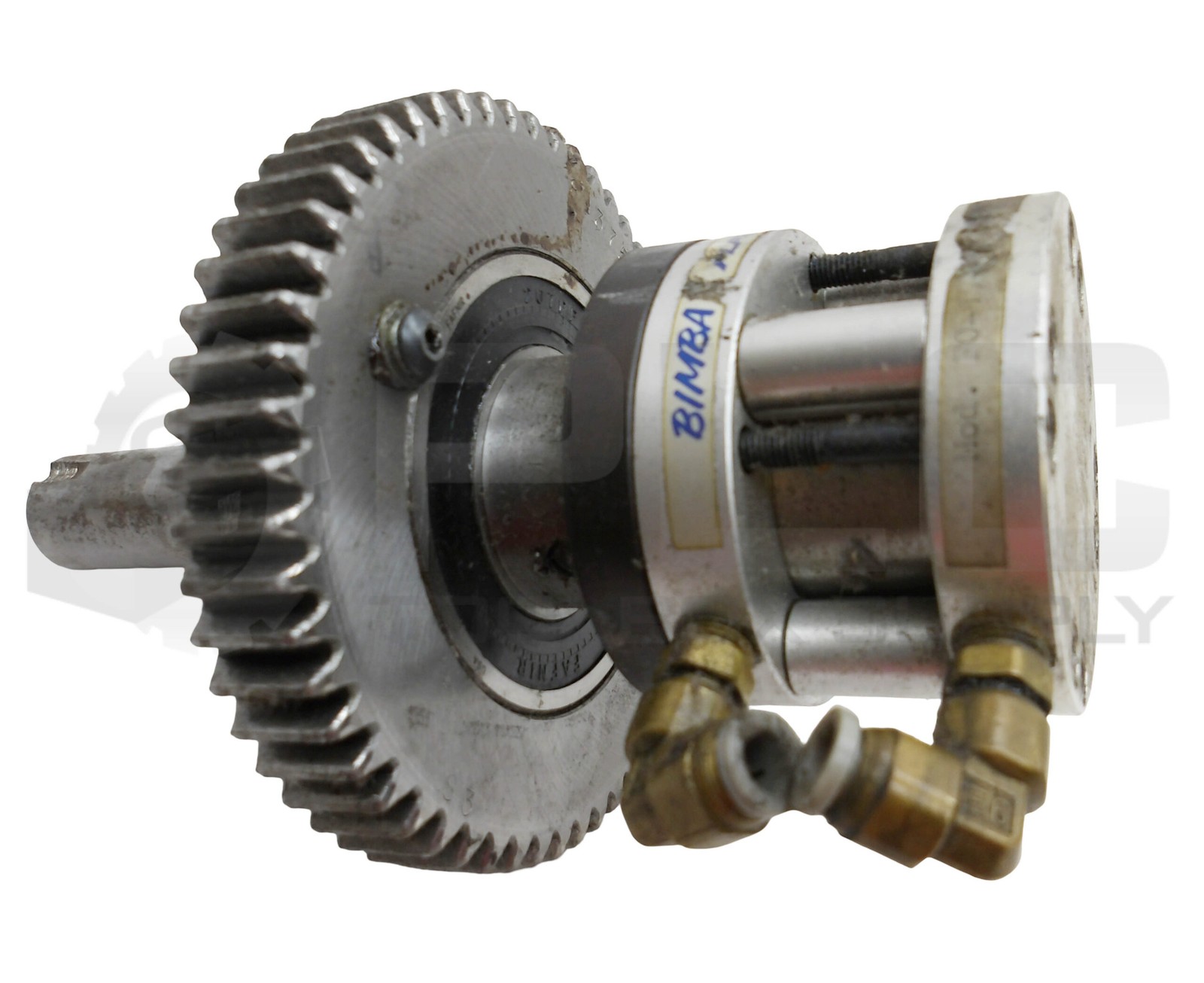 BIMBA FLAT-1 PNEUMATIC CYLINDER W/ FAFNIR 207PP BEARING
