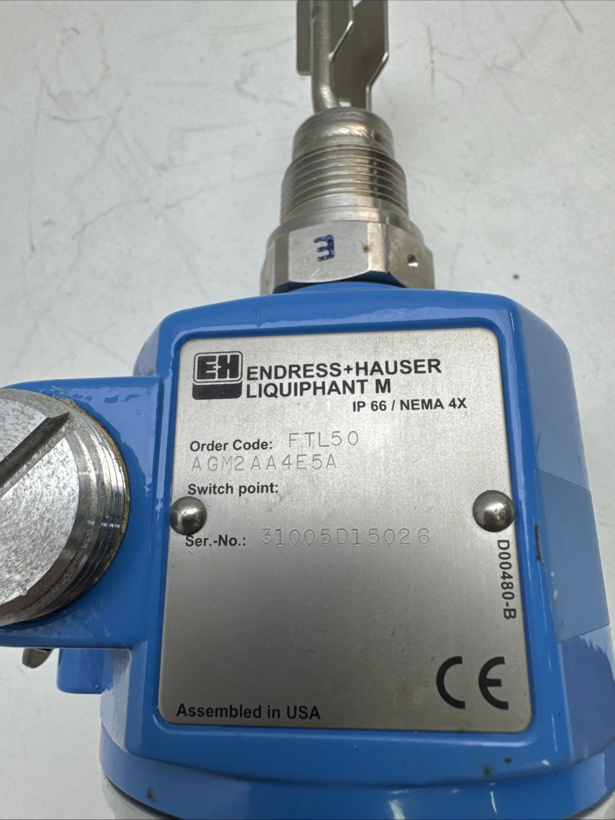 Endress+Hauser FTL50-AGM2AA4E5A Liquid Level Switch