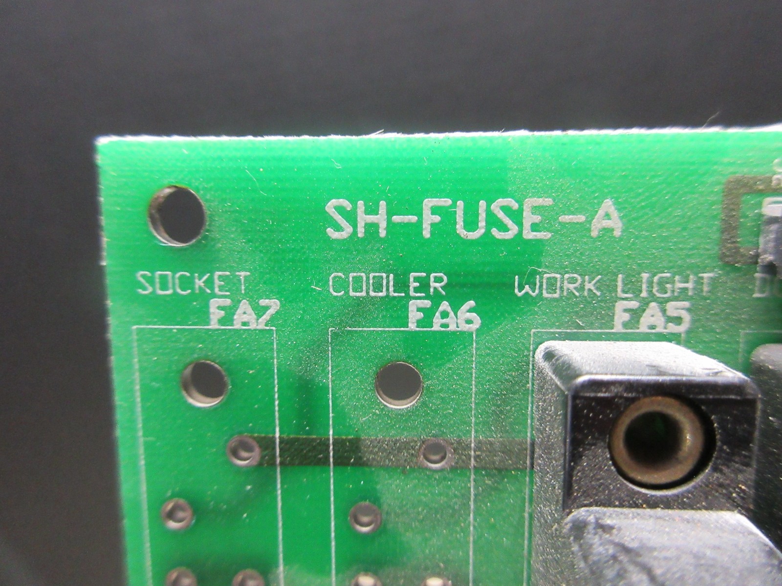 SANYO CIRCUIT BOARD UNIT SH-FUSE-A 651150 CNC MIGHTY COMET