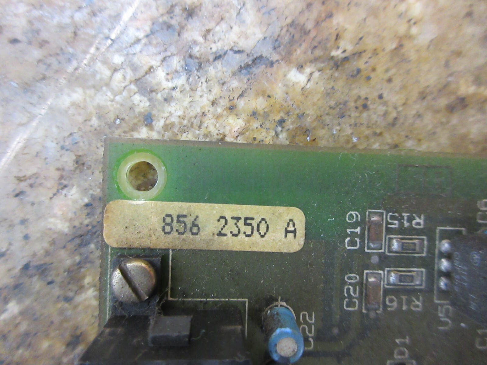 1994 CHARMILLES ROBOFIL 300/310 8562350A CT8132510B 8562350 A CT8132510 B BOARD