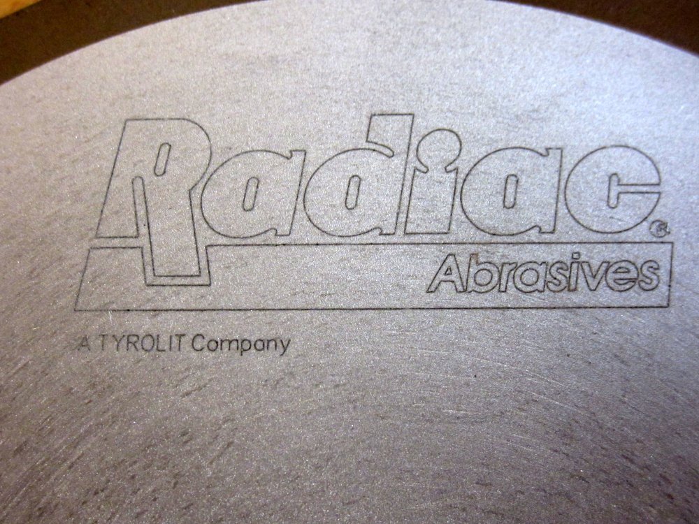 Radiac CBN180R100B Abrasive Grinding Wheel