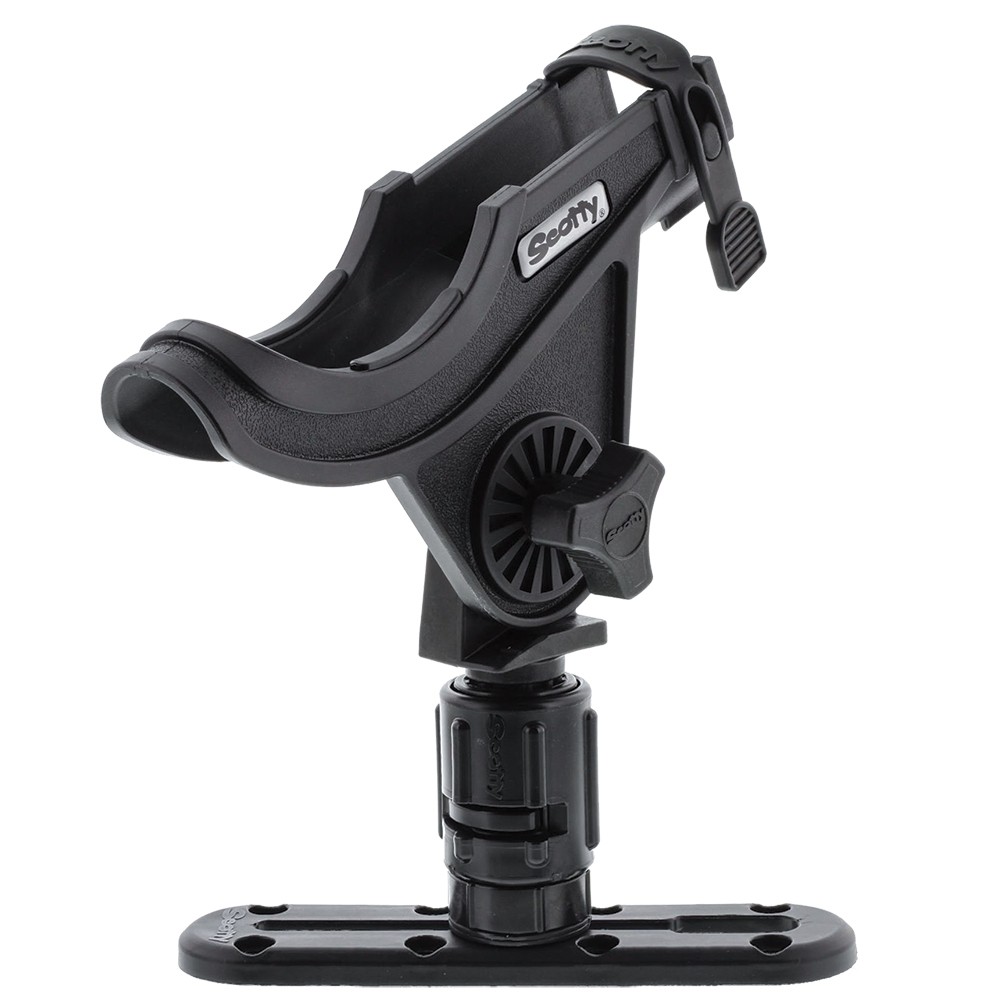 Scotty Baitcaster Rod Holder With Gearhead And 4 Inch Track Mount