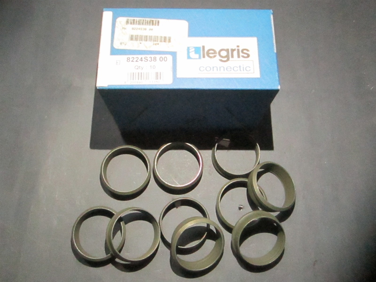 Legris (8224S38 00) 38mm x 13.5mm OAL Cutting Rings – Lot of 10