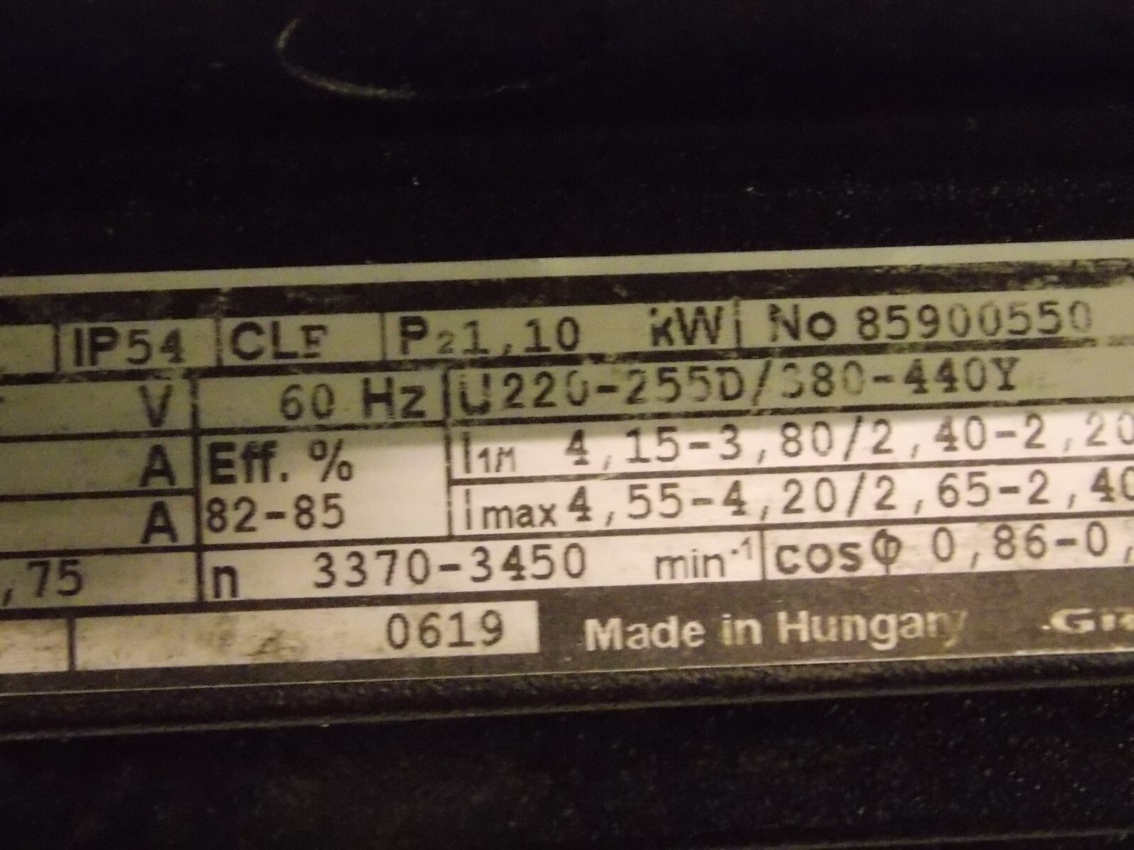 GRUNDFOS SPK4-19/12 A-W-I-AUUV 230v 1.5hp Multi Stage CNC Imersable pump 4m³/h