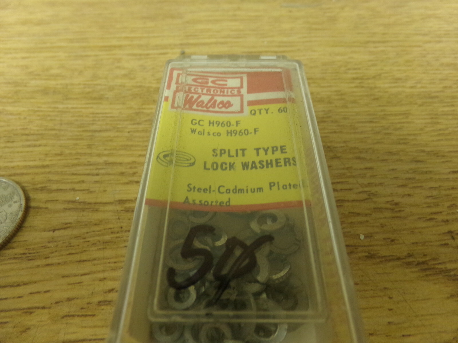 NEW GC Electronics Walsco H960-F Lock Washers Assorted Lot of 50