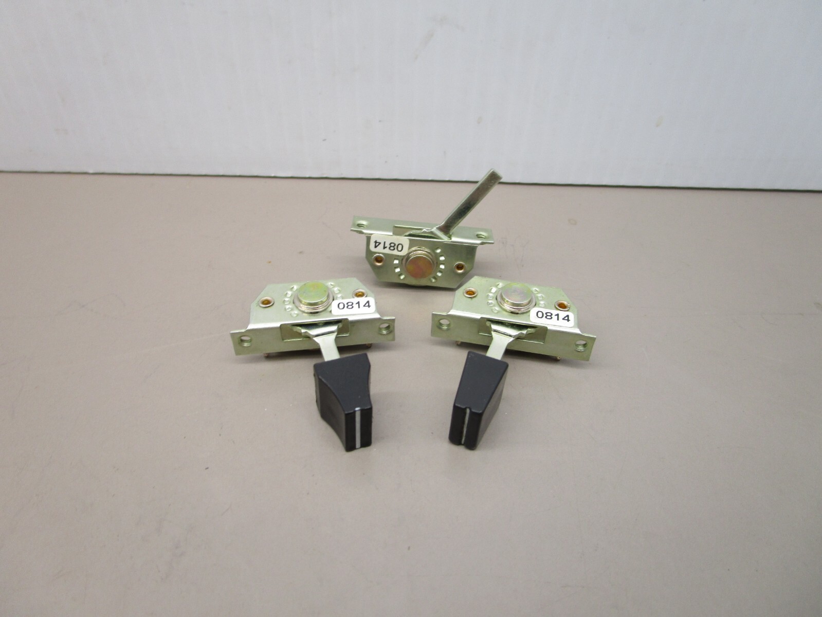 x3 Unbranded 0814 Miniature Slide Switch 4-Pole 4-Position