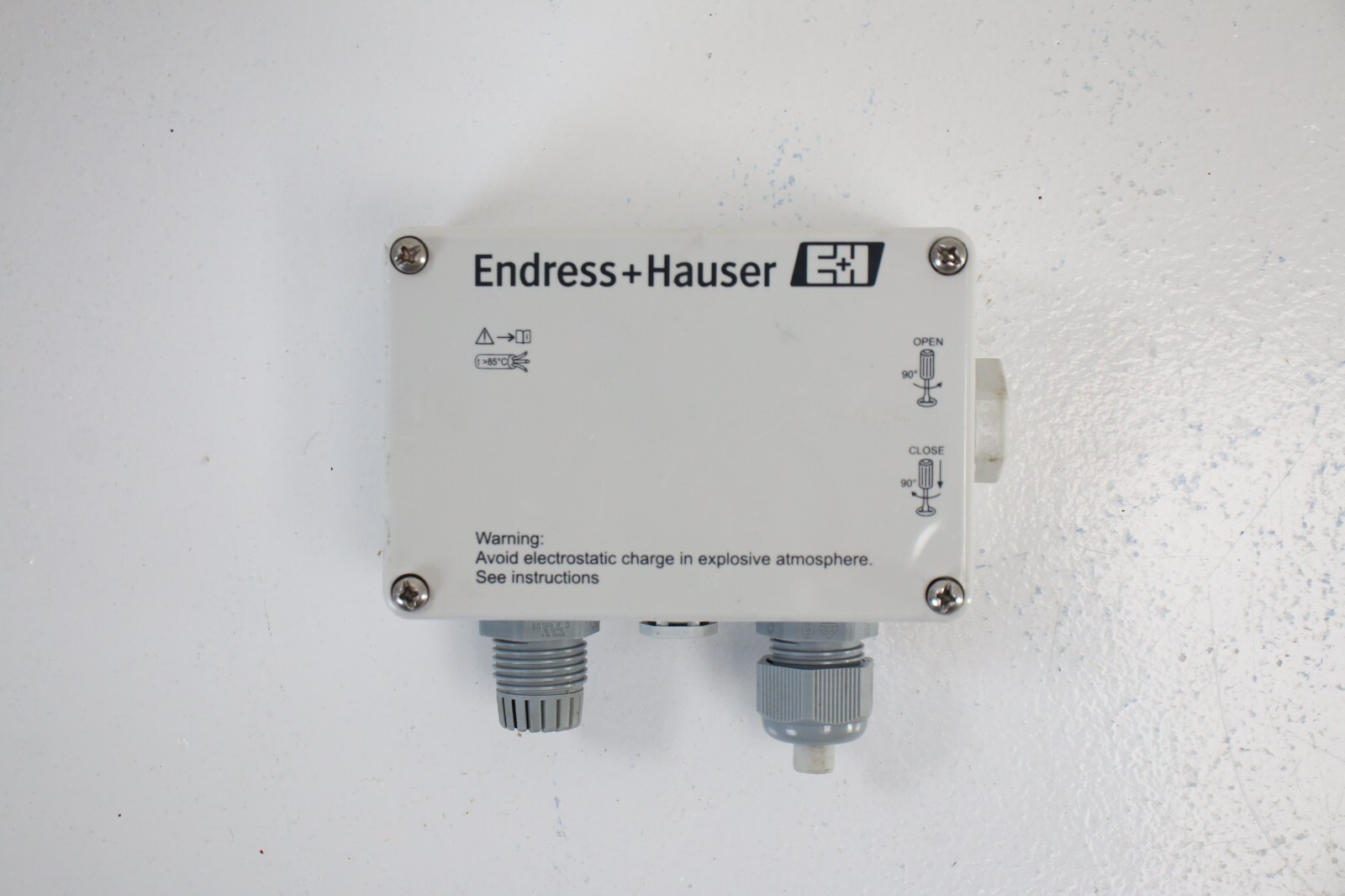 Endress + Hauser terminal box
