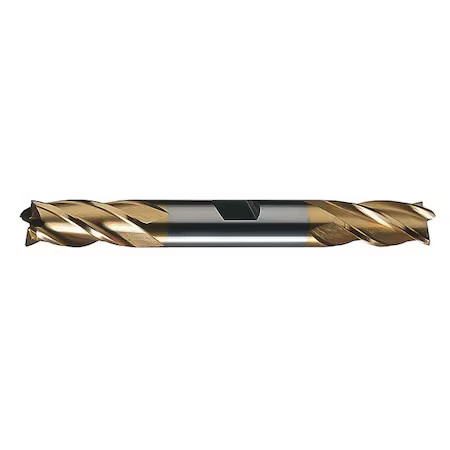 Cleveland C33071 4-Flute Hss Center Cutting Square Double End Mill Cleveland