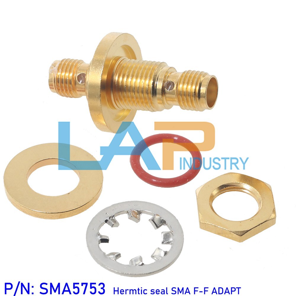 1PCS New For SMA5753 F-F HS vacuum sealed female/female adapters