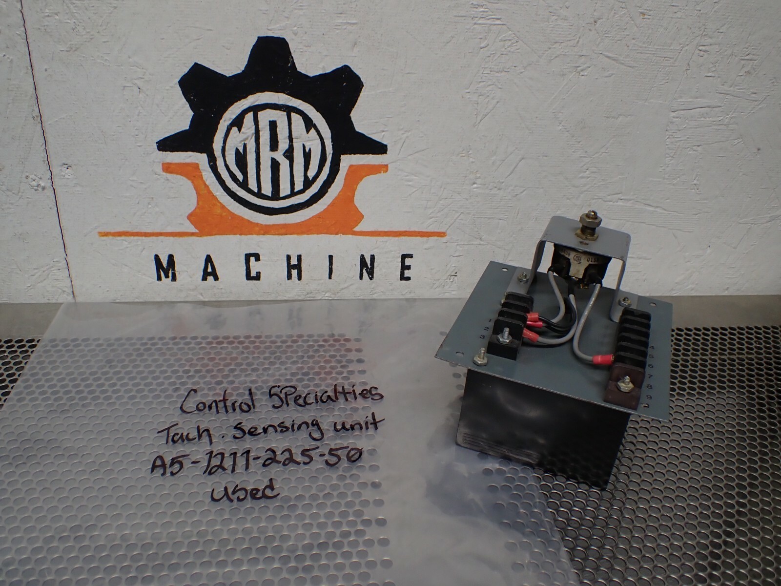 Control Specialties A5-1211-225-50 Tach Sensing Unit Used With Warranty See Pics
