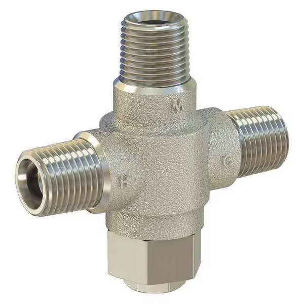 Acorn Controls ST70CP-12 Tempering Valve, Brass, 4.5 gpm Flow Rate
