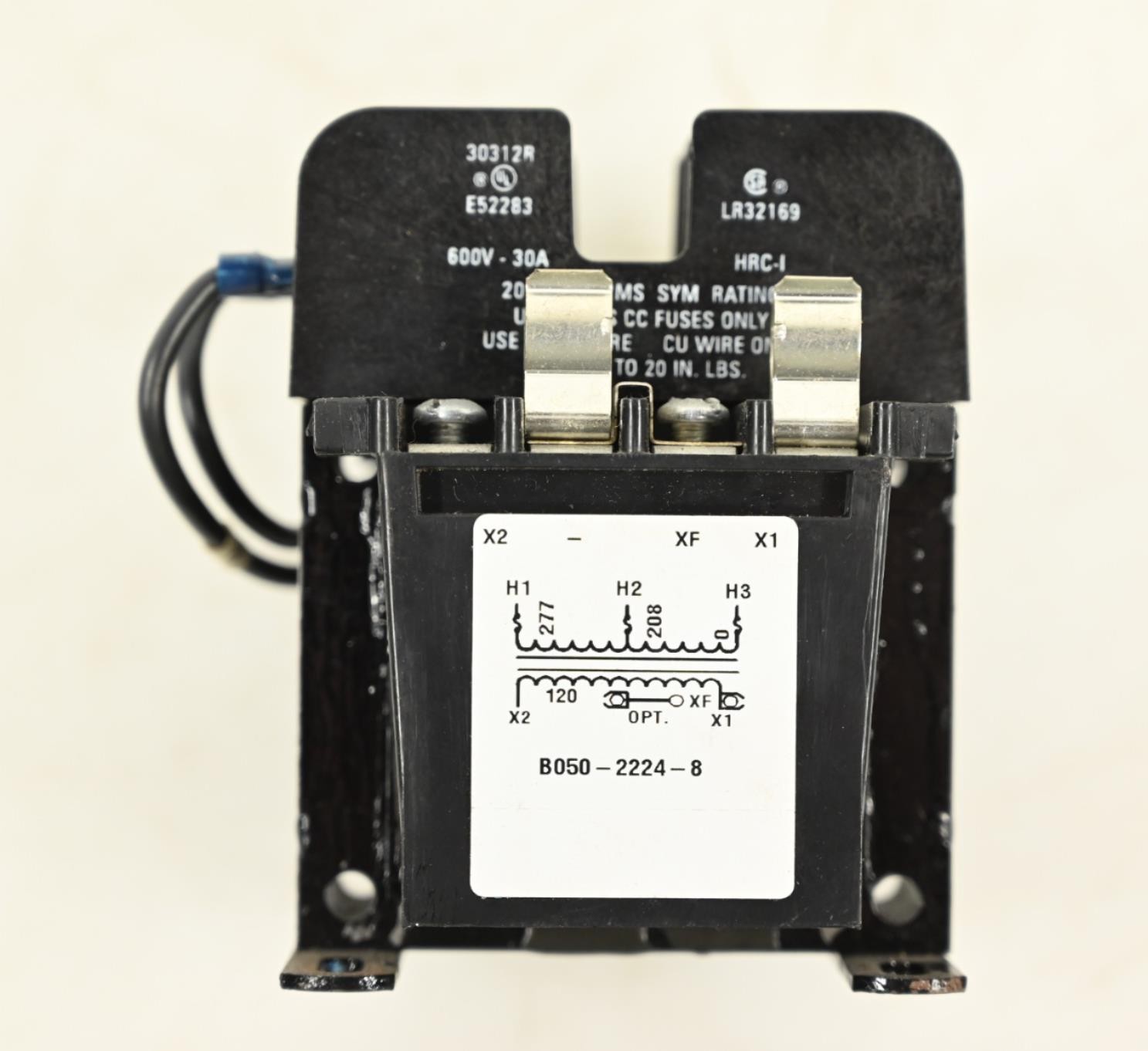 Cutler-Hammer C0050E3AFB Control Transformer, 50 VA, 50/60 HZ