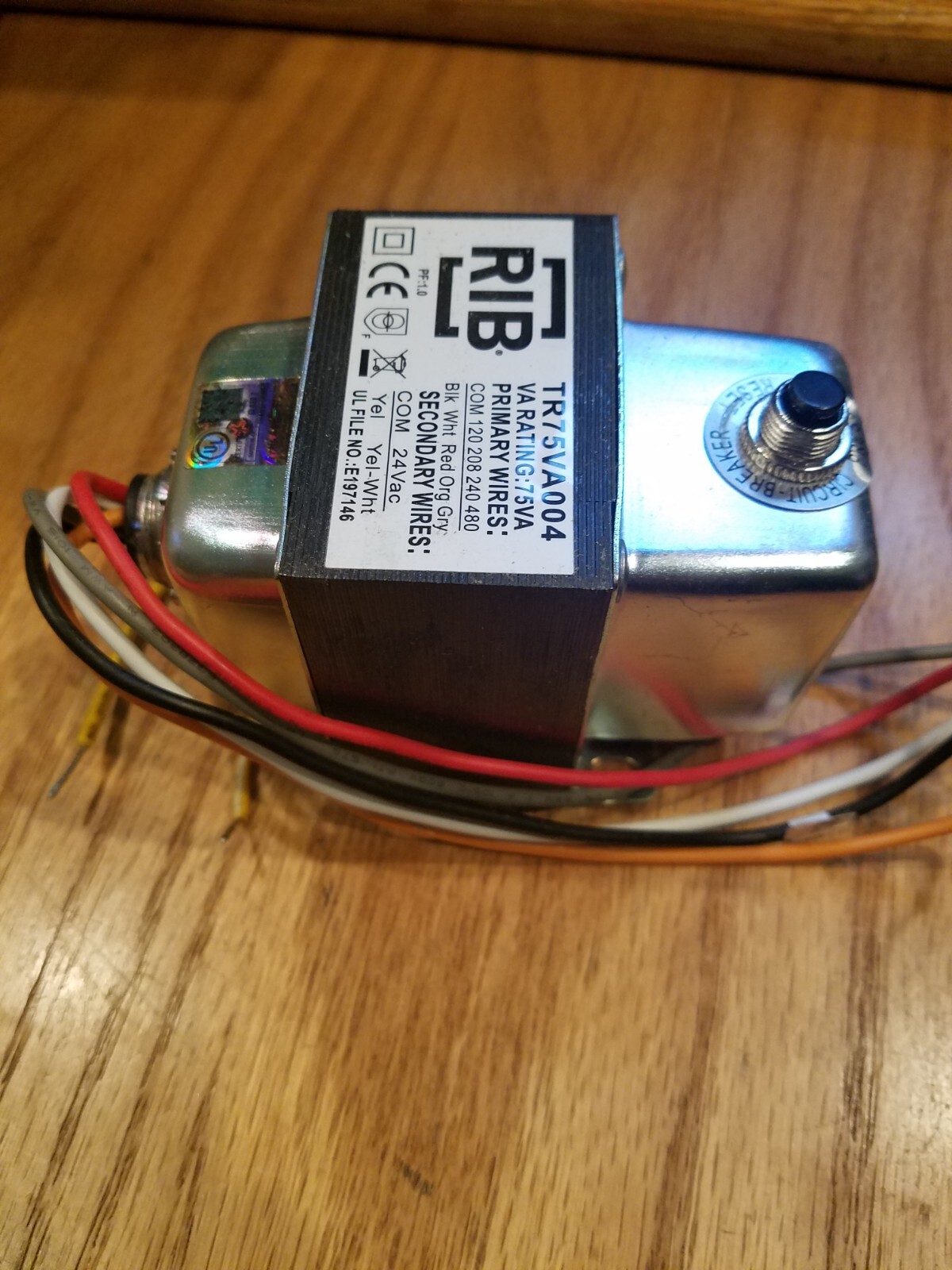 FUNCTIONAL DEVICES INC / RIB Class 2 Transformer: 50 VA Power Rating, 24V AC