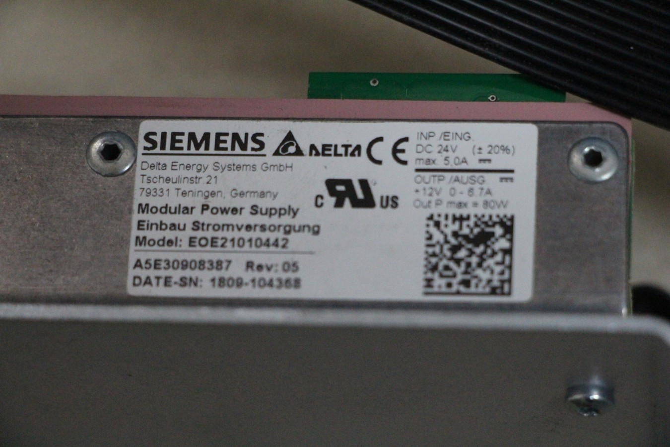 1PCS EOE21010442 A5E30908387 90days warranty via