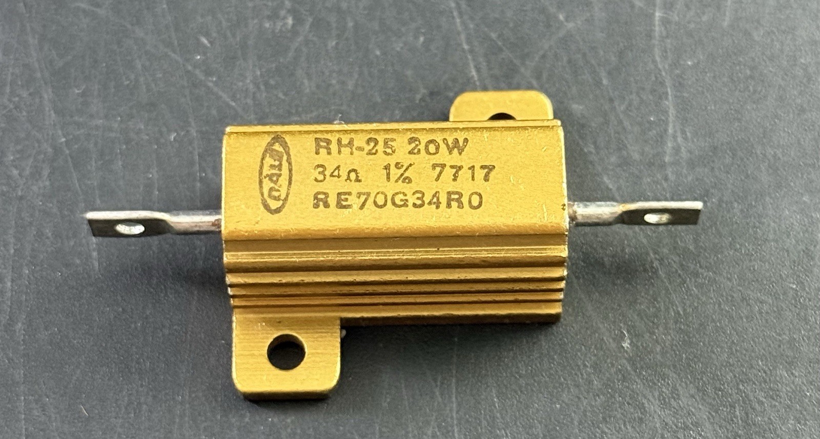 Dale RH-25 Vishay Wirewound Resistor 34g 1% 7717RE7OG34RO Cl.6