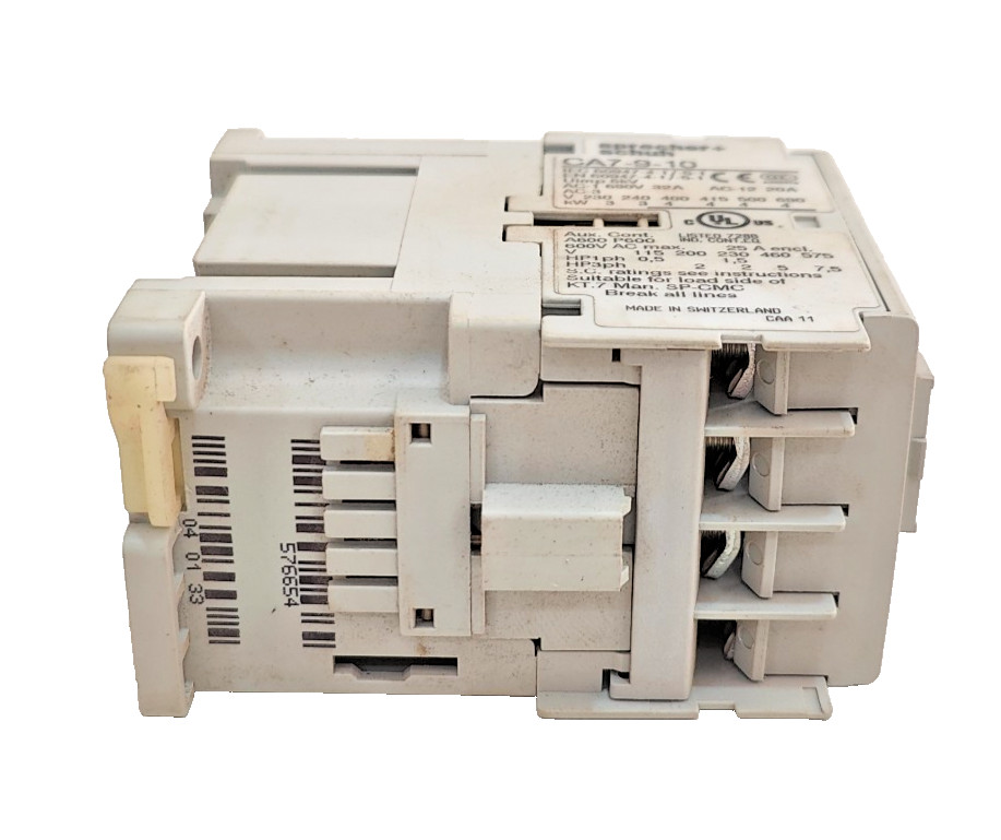*NEW IN BOX* Sprecher & Schuh CA7-9-10-120 contactor 110-120V 50/60HZ