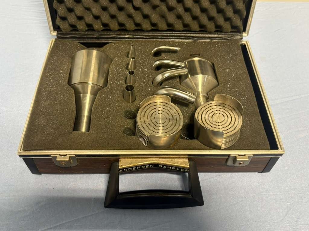 Andersen Cascade Air Sampler Multi-Stage Impactor Collection Kit w/ Case