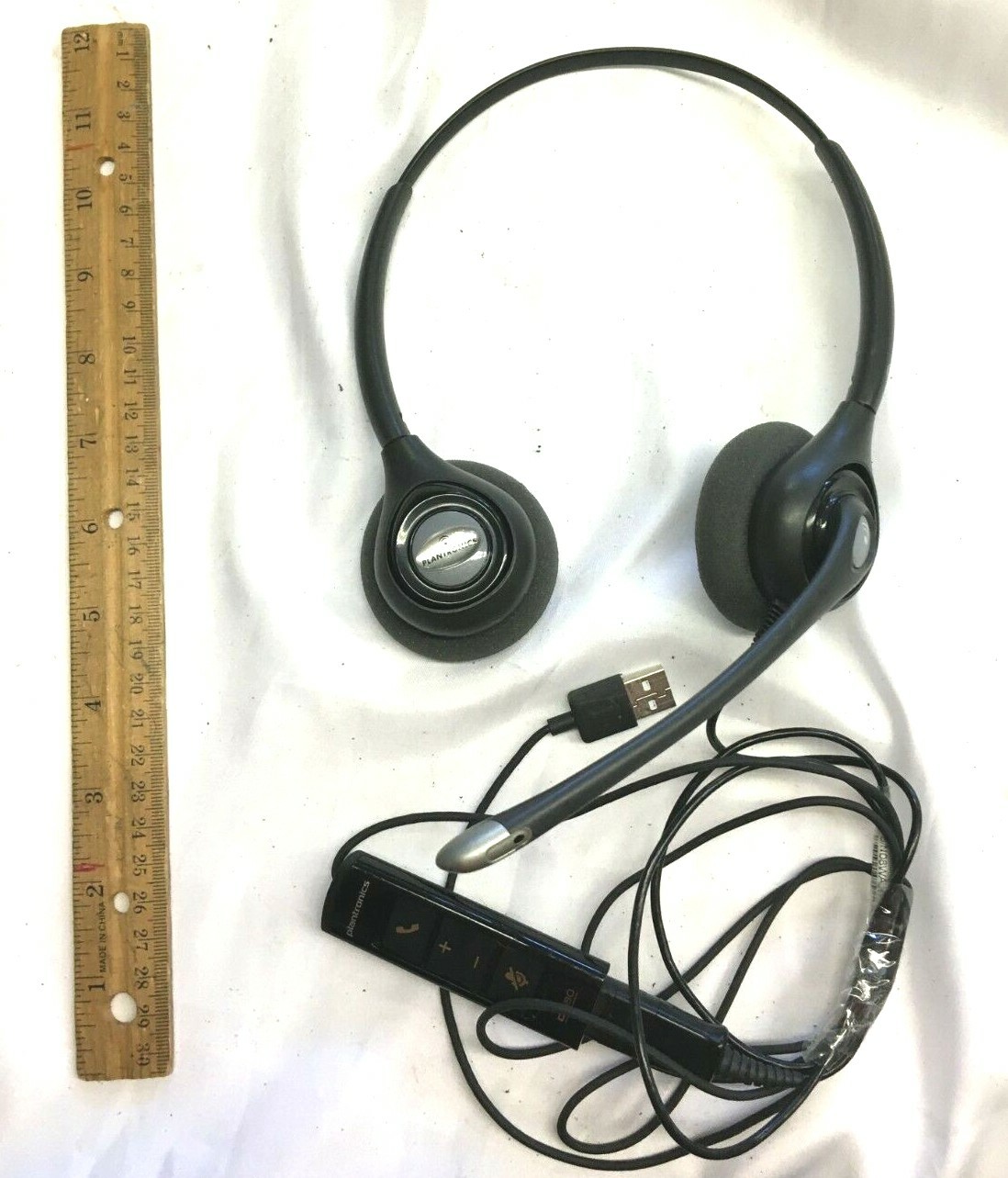 Plantronics Headset USB DA80 EUC Free Shipping