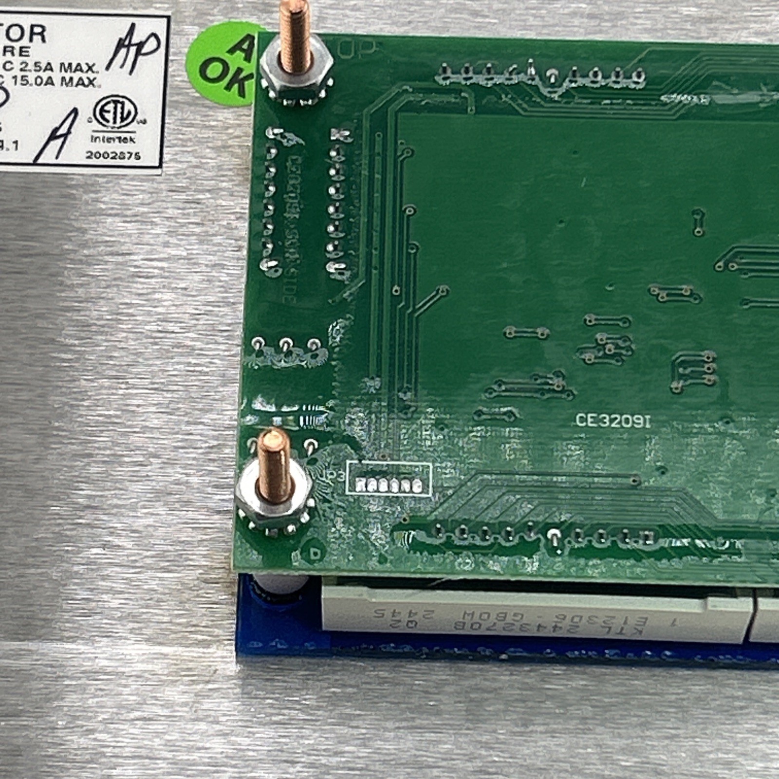 TK Elevator Position Indicator Surface Mount Brushed SS Finish Signal Fixture