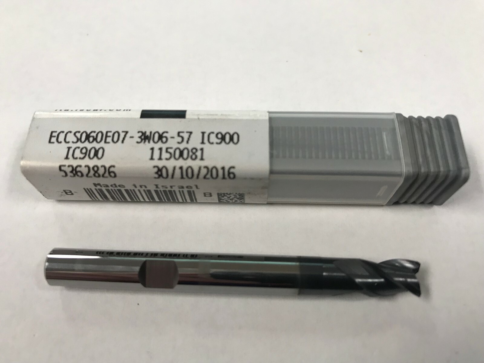 ISCAR ECCS060E07-3W06-57 Carbide End Mill Chamfered Corners Short Drill Bit *NEW