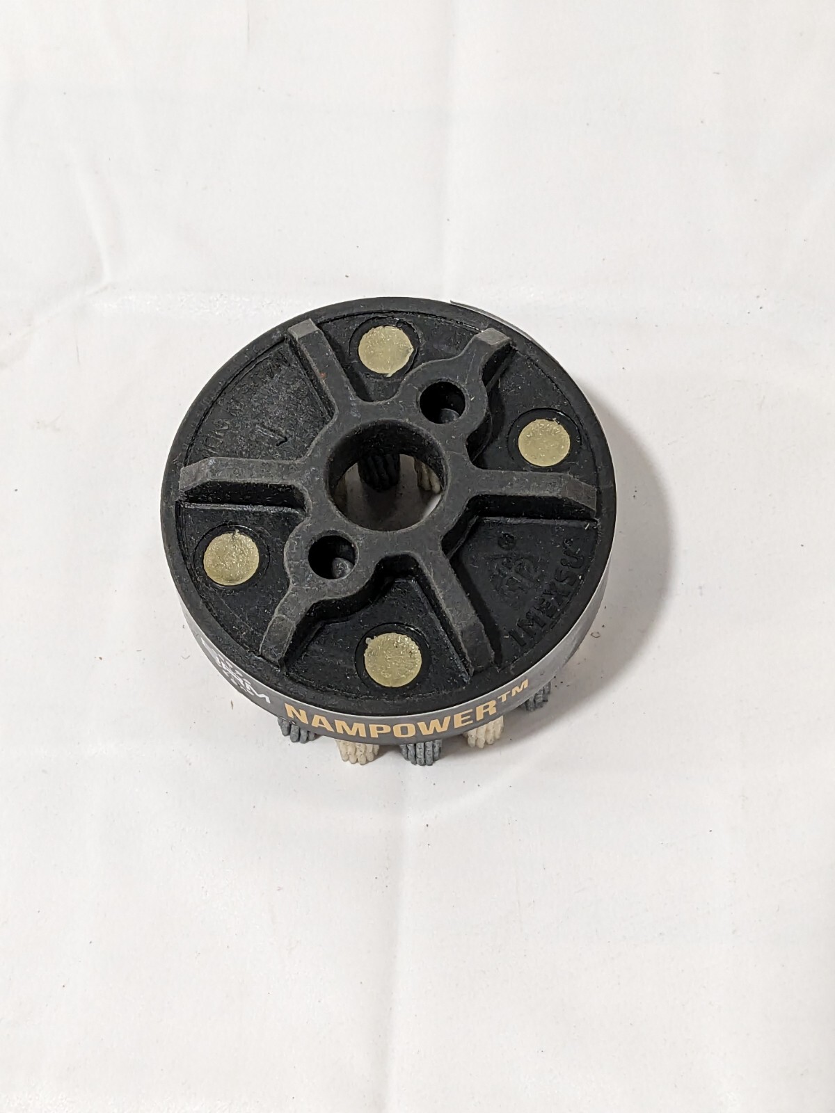 BRM 2-3/8″ 80 Grit Ceramic/Silicon Carbide Straight Disc Brush ADD601880