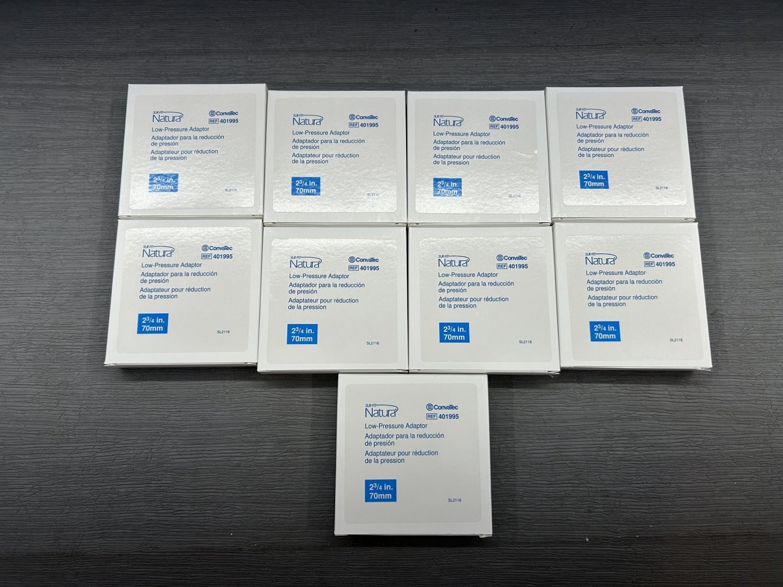 BRAND NEW CONVATEC NATURA SUR-FIT LOW PRESSURE ADAPTOR #401995.(9 units not 10**
