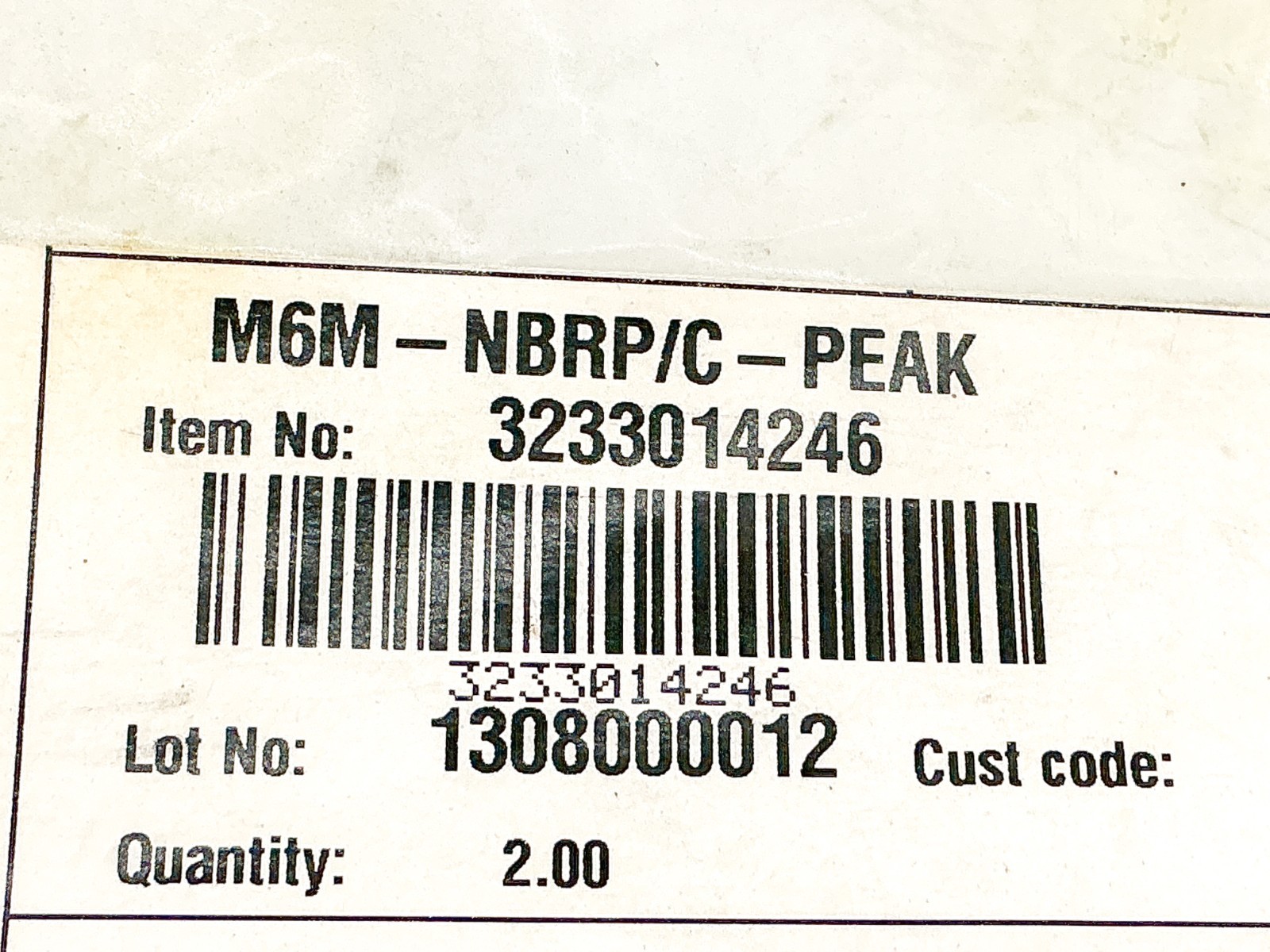New 3233014246 Gasket Kit M6M-NBRP/C-PEAK for Alfa Laval