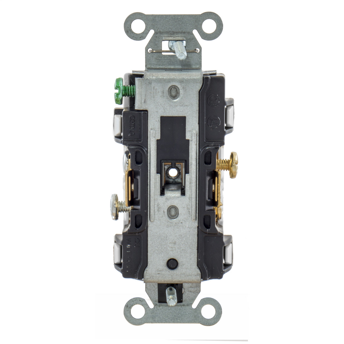 Hubbell 20A 125V 2-Pole 3-Wire NEMA 5-20R Duplex Receptacle White
