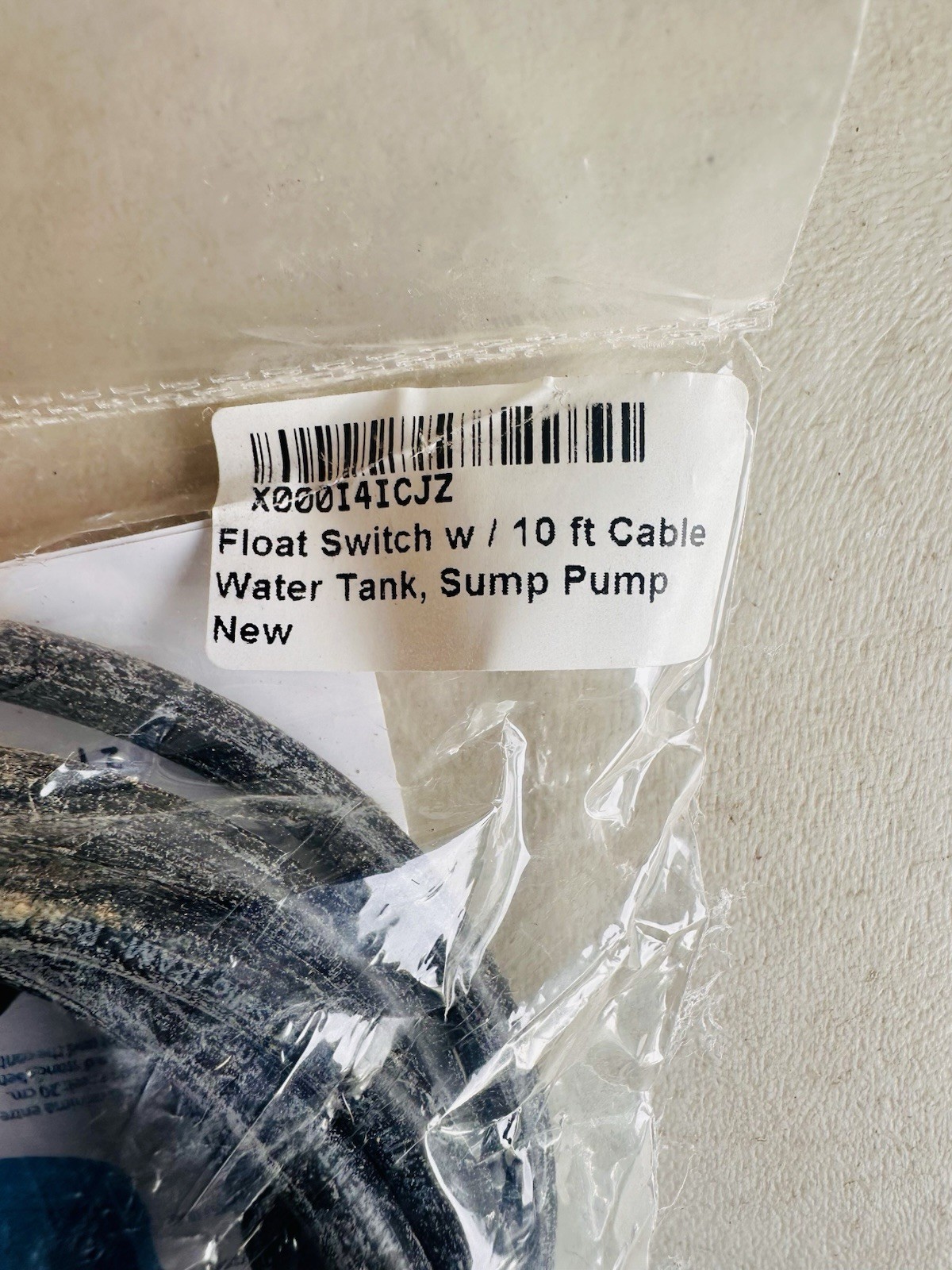 SUMP Alarm Float Switch 10 ft X000I4ICJZ