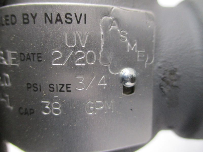 KUNKLE 916JDDV01-BJE 125.0PSI 3/4″ NSNP