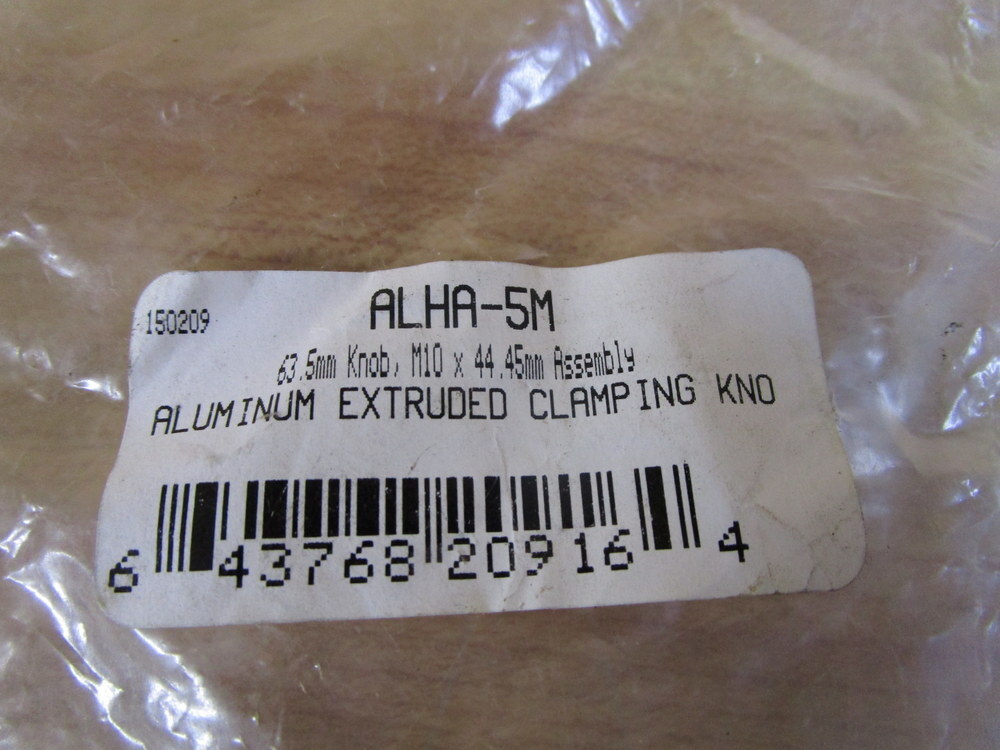 S & W Manufacturing ALHA-5M Clamping Knob ALHA5M (Pack of 2)