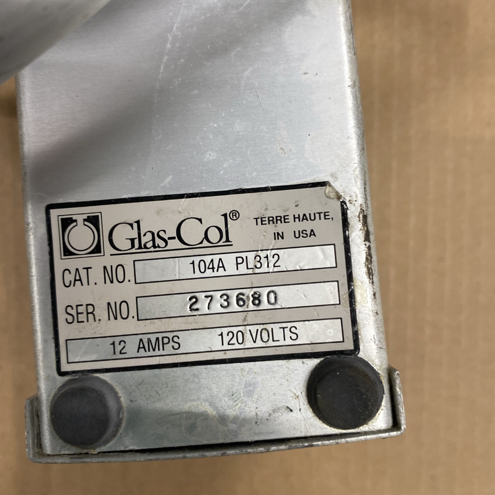 Glas-Col PL-312 Minitrol 1500 Watts 115 Volts Temperature Control