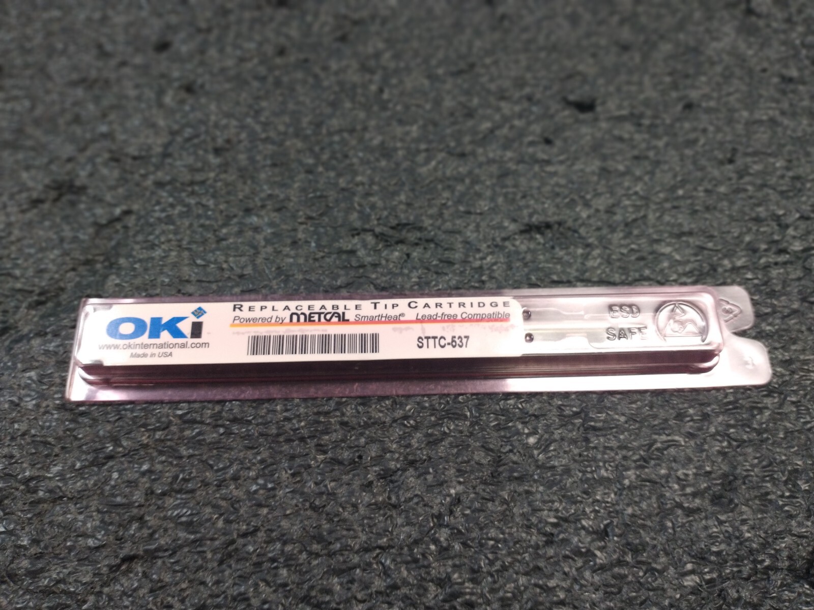 OKI METCAL STTC-537 500 Series Chisel Replacement Solder Tip Cartridge