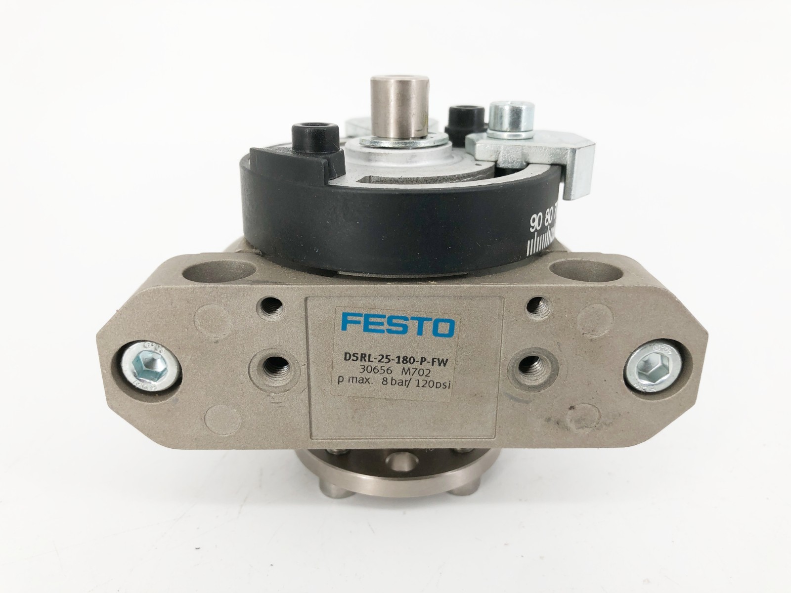 New Festo DSRL-25-180-P-FW Quarter Turn Actuator 120psi 30656 (Missing Parts)