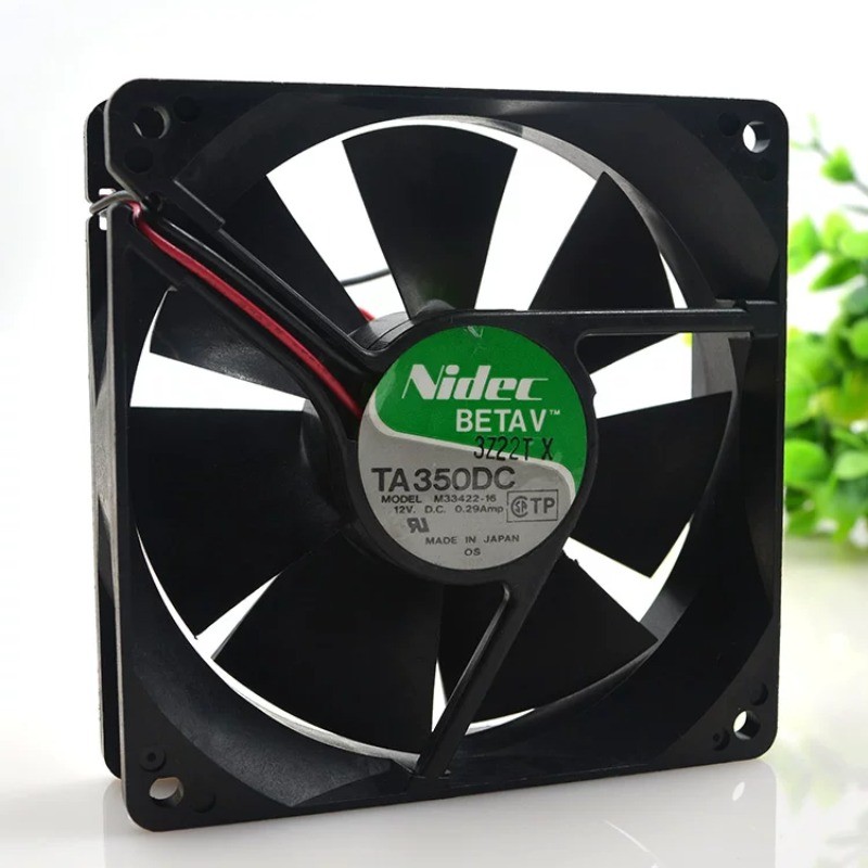 1PC Nidec TA350DC M33422-16 9025 12V 0.29A chassis cooling fan