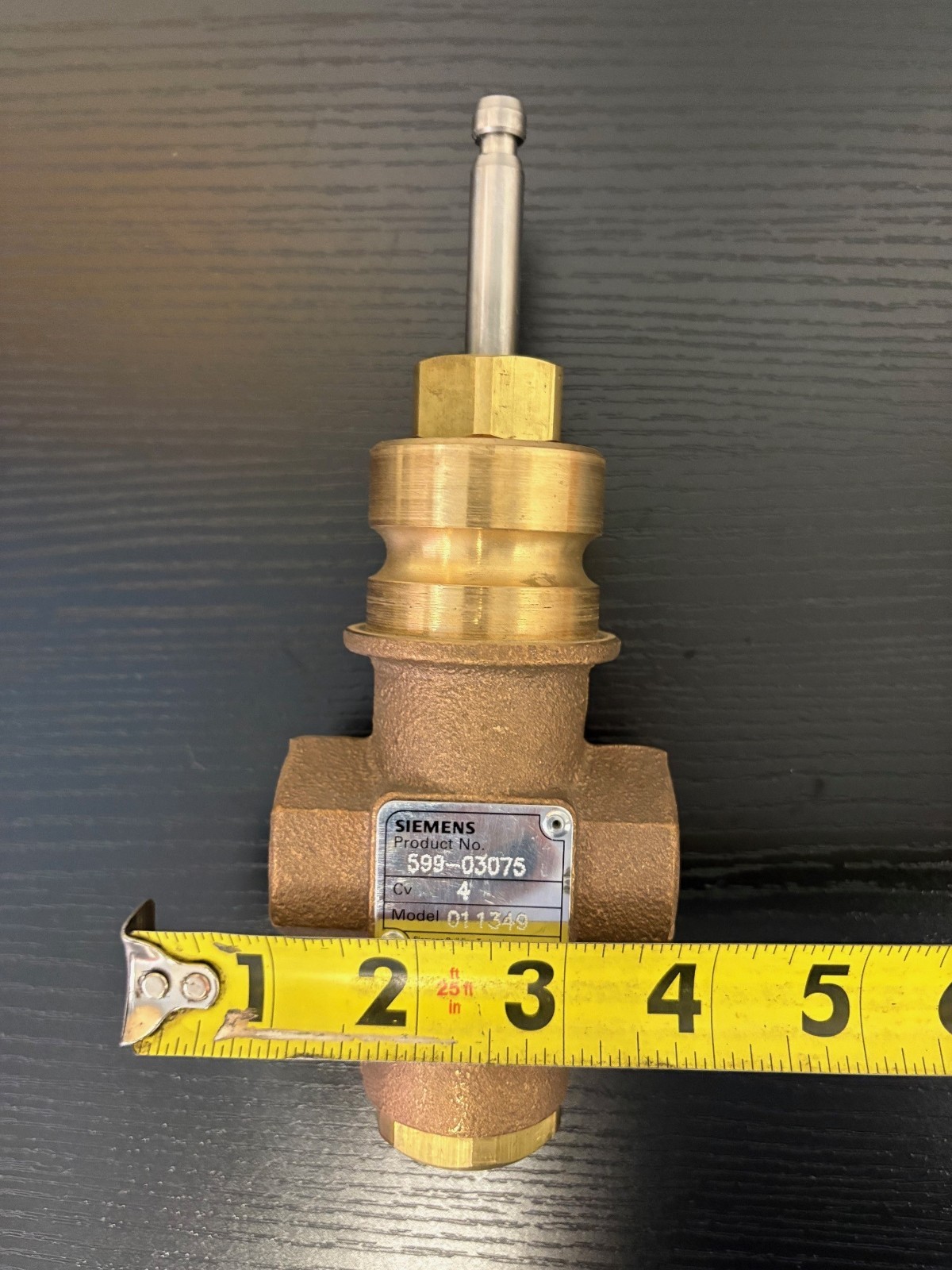 Siemens Flowrite 599 Series Globe Valve 40 VC 1/2″ 599-03075