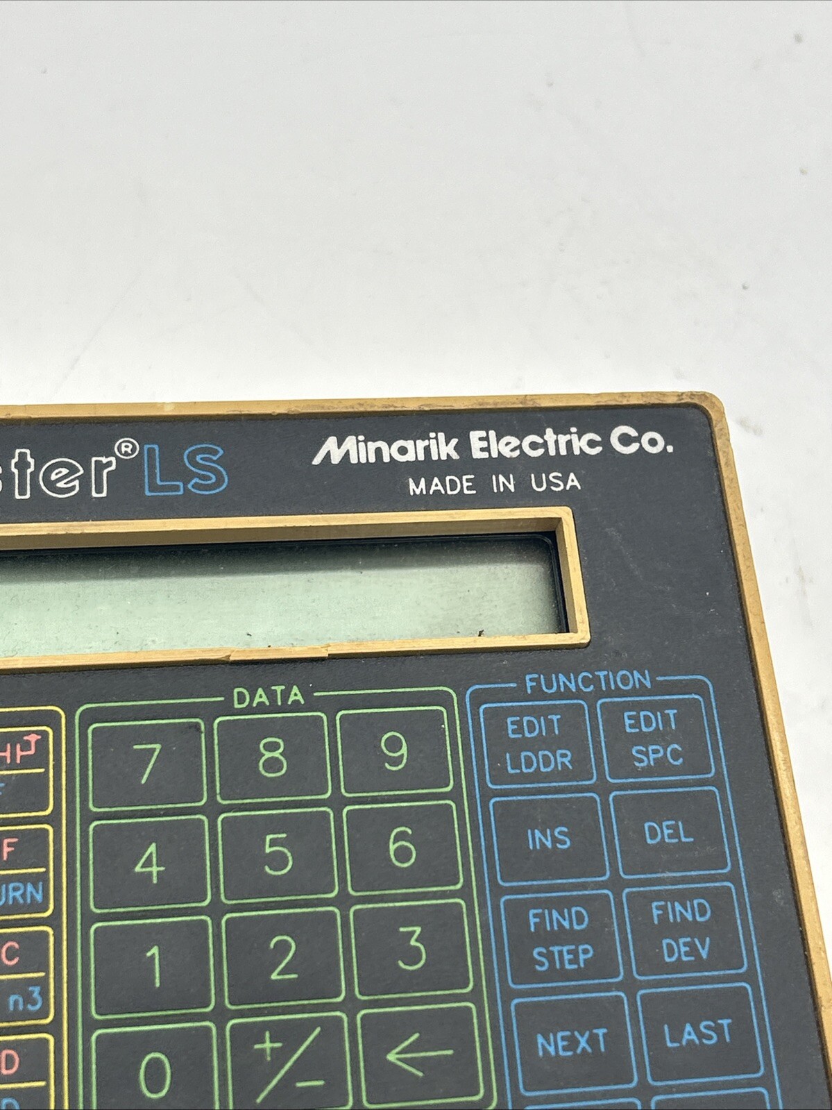 MICRO MASTER LS1001A MINARIK ELECTRIC PROGRAMMER KEYPAD See Pics 30 Days Warrant