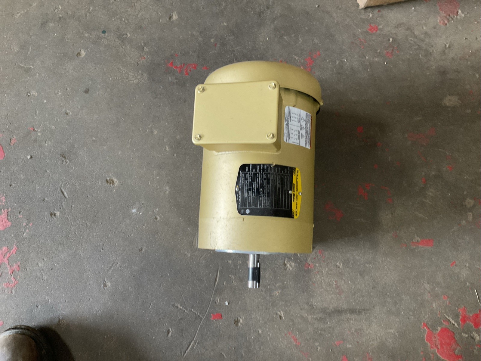 NEW BALDOR VL3503 MOTOR 3PH 1/2HP 3450RPM FR: 56C, 35J302R334G3