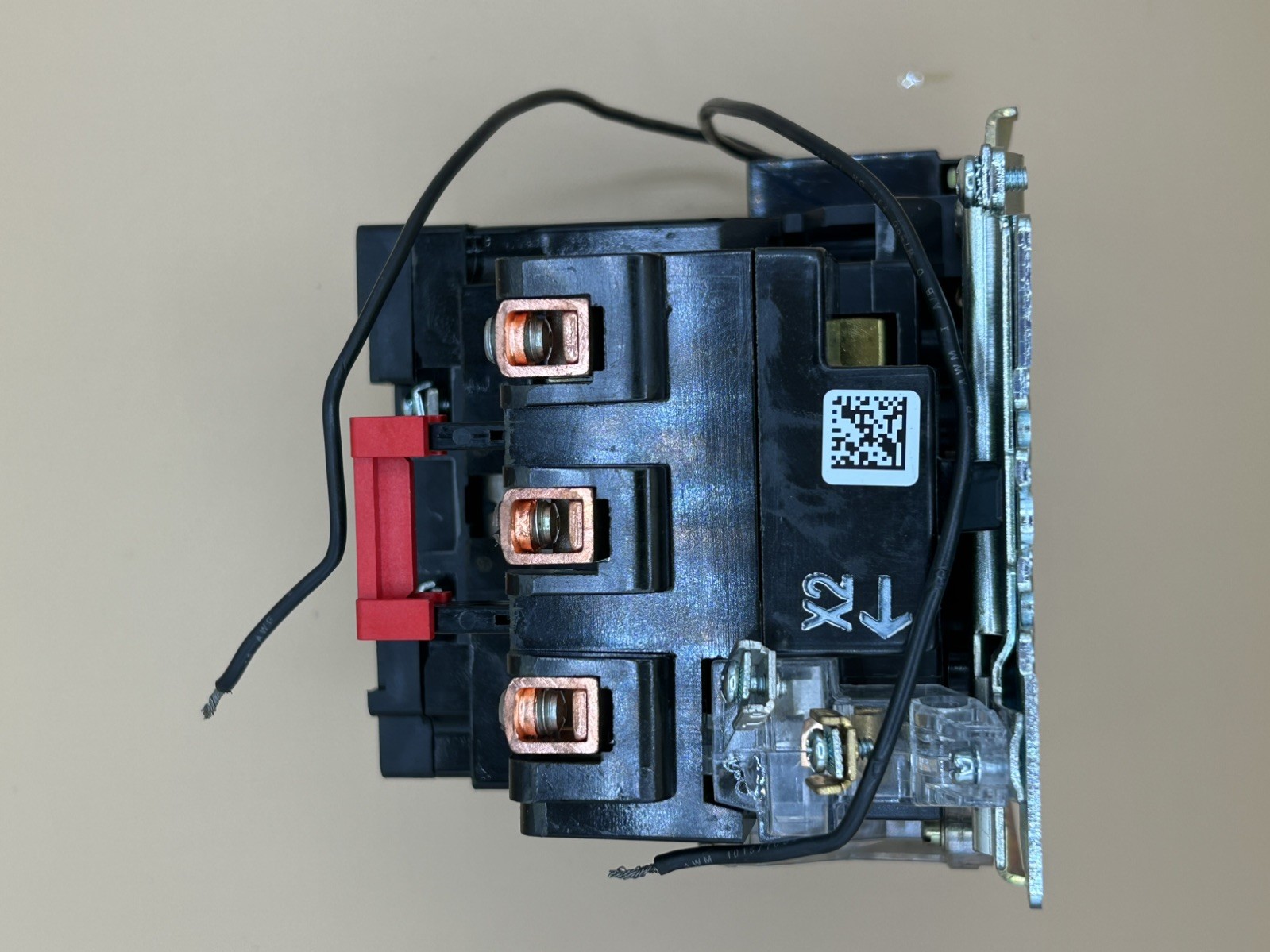 8536SD01 Square D NEMA Size 2 Motor Starter, 120V Coil w/ Aux Contact & TSM