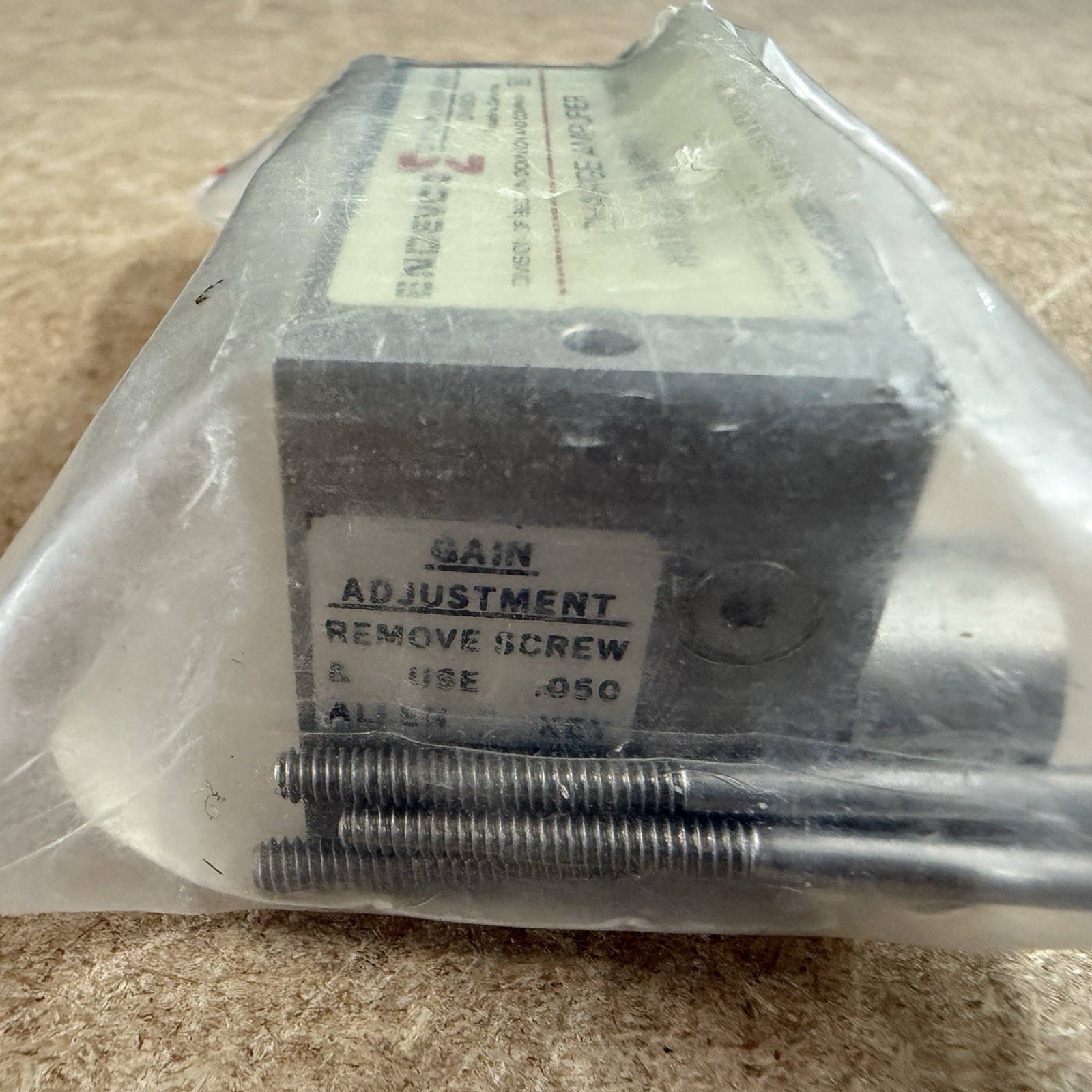 Endevco Charge Amplifier 2640 New NOS Vintage Becton Dickinson Test Equipment