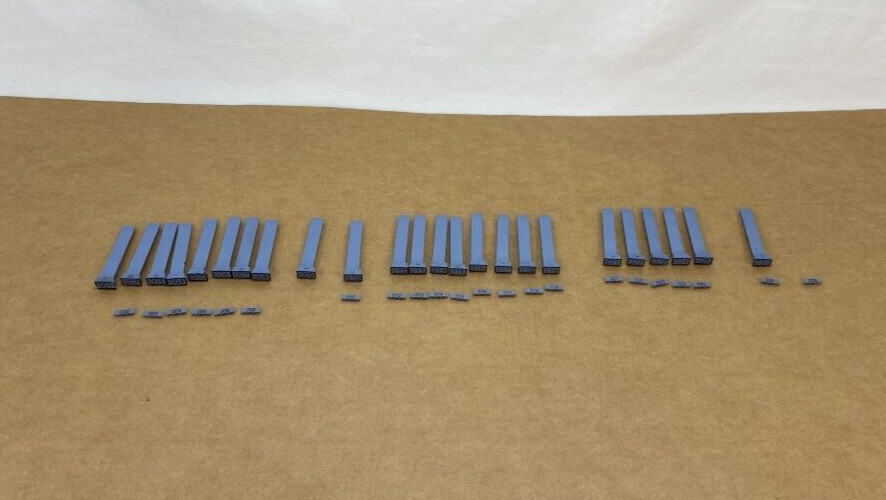 Siemens Apogee Module Address Keys Blue 001-035 INCOMPLETE 545-825, 545-826