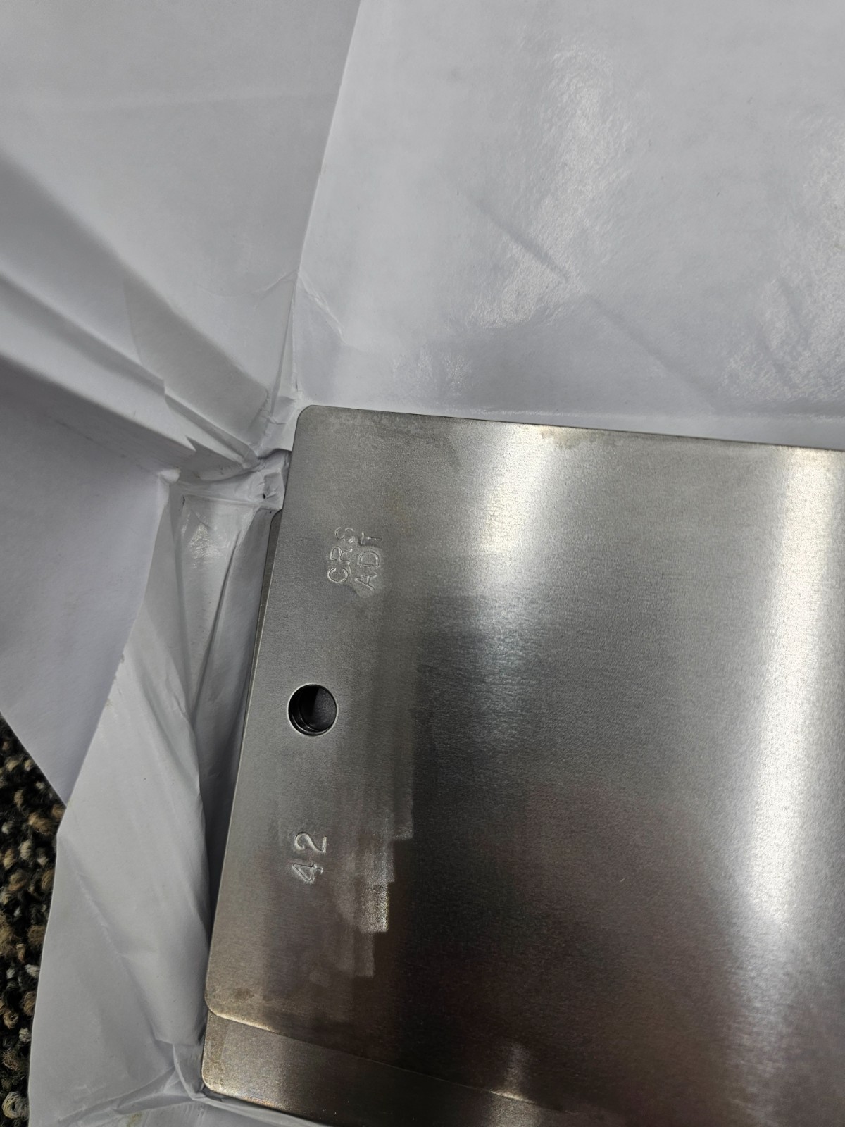 (QTY 25) ACT 28110 Audit Cold Rolled Steel 4″ x 12″ x 0.032″