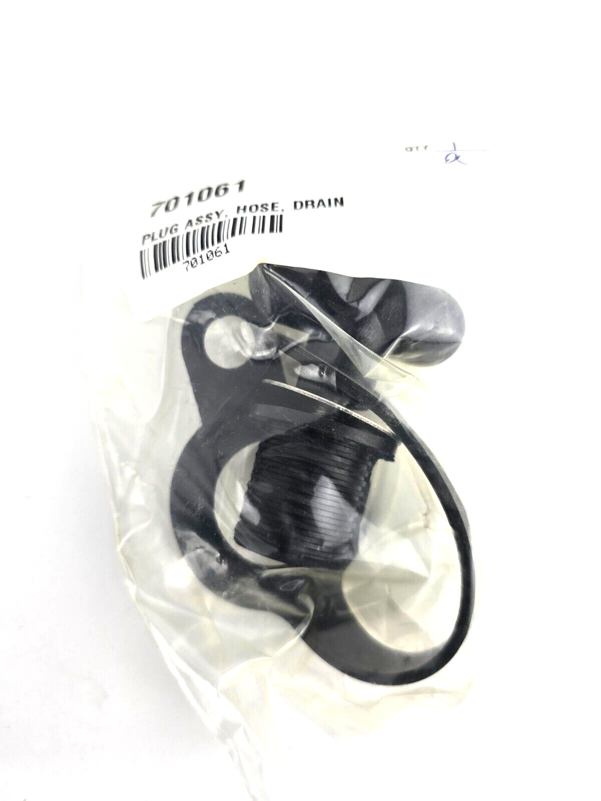 Tennant Nobles 701061 Plug Assembly, Hose, Drain