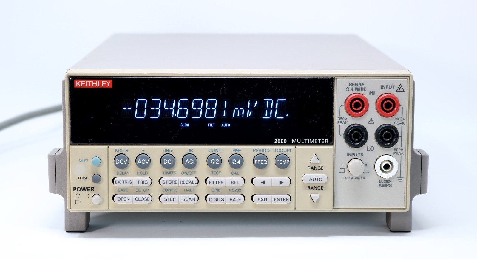 VFD to LED Display Replacement SERVICE – Keithley 2000/2015/2010 – LED Upgrade