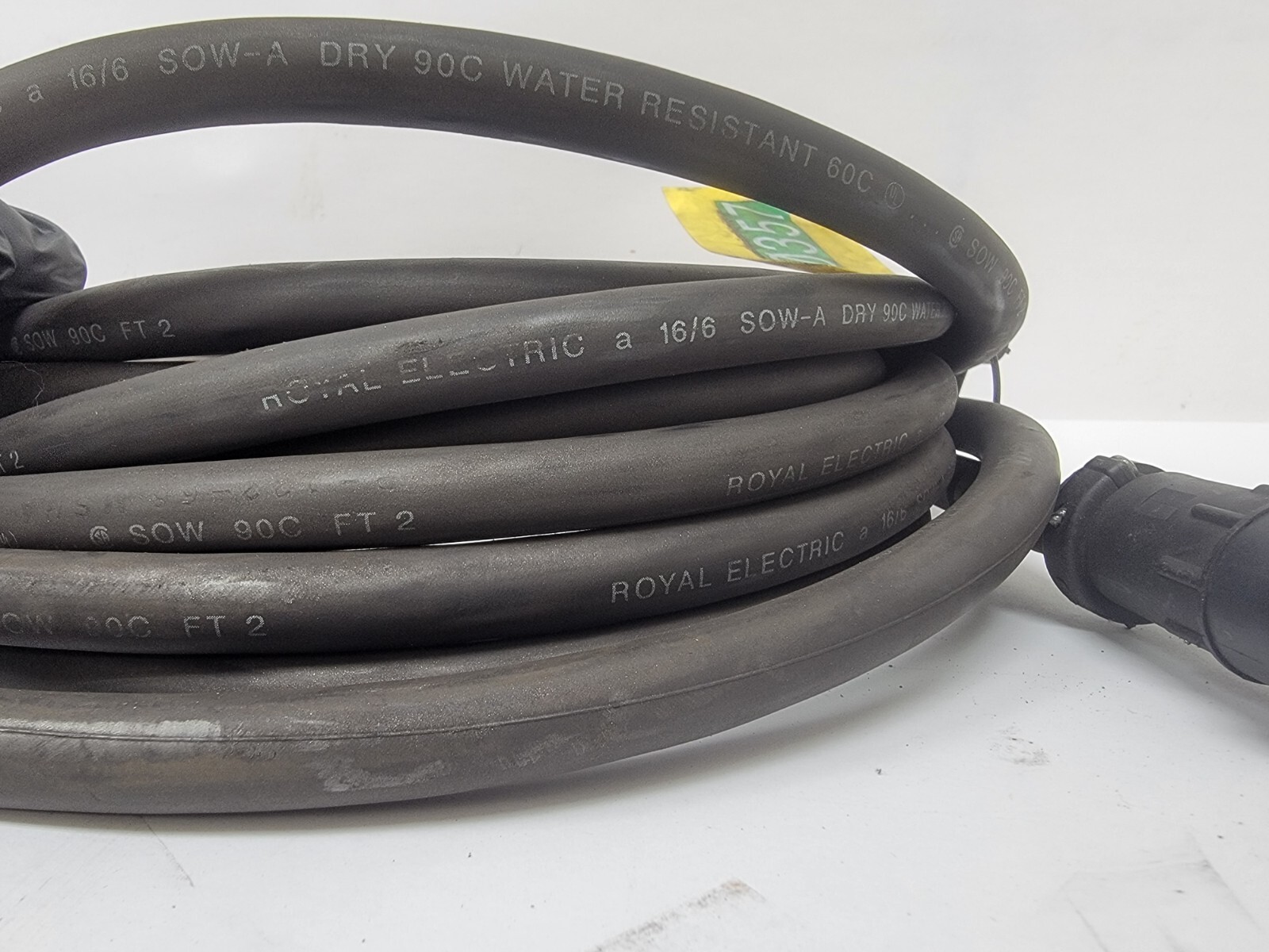 Royal Electric Power Cable a 16/6 SOW-A Dry 90C Heavy Duty Cable 703-014-629